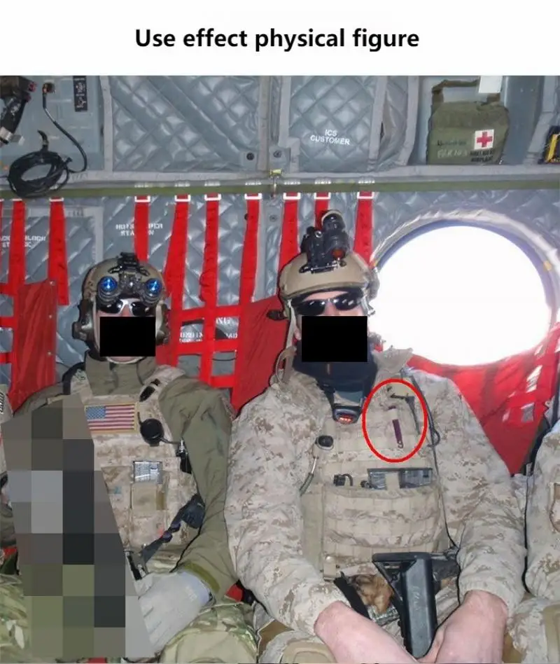 Palo de luz IR simulado de 3 uds, modelo sin función para Cosplay SEAL PJ - imagen 4