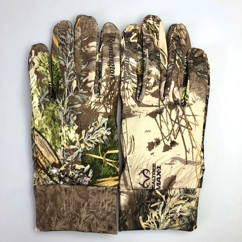Guantes tácticos finos de verano para pantalla táctil, guantes antideslizantes para montar, caza biónica, pesca, guantes elásticos multifuncionales - imagen 4