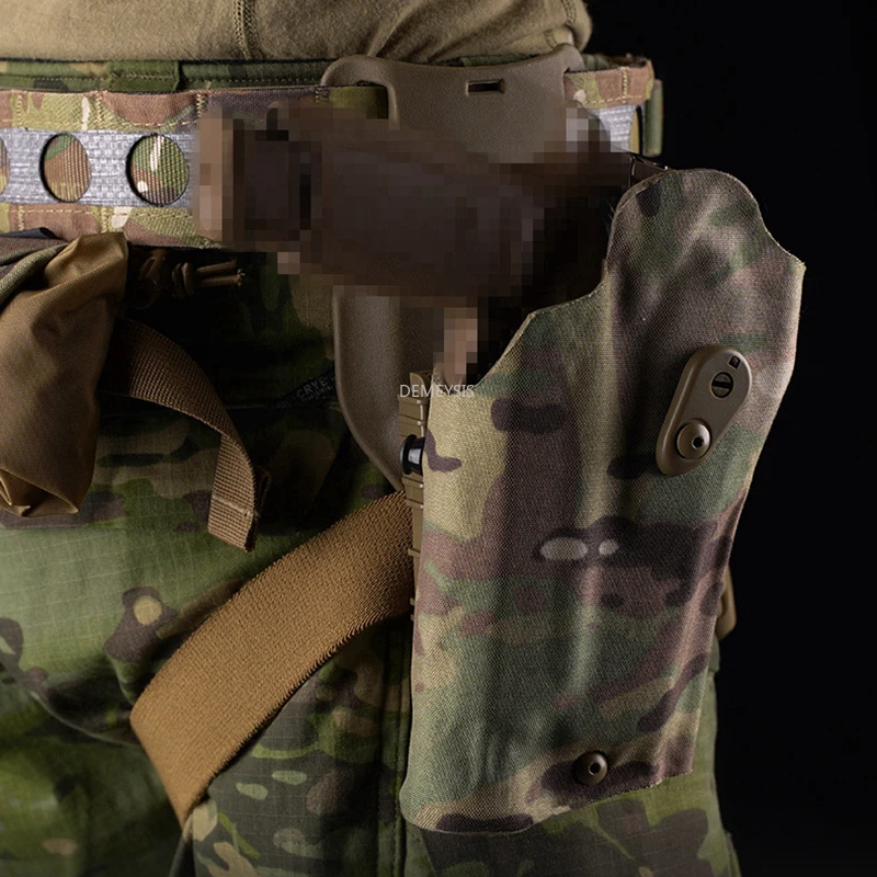 Fundas P320 de mano derecha compatibles con luces X300, sistema de liberación rápida, pistolas tácticas de caza, funda, correa para pierna para P320