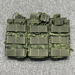 Portacargadores triple 7.62 MOLLE A-TACS FG funda táctica