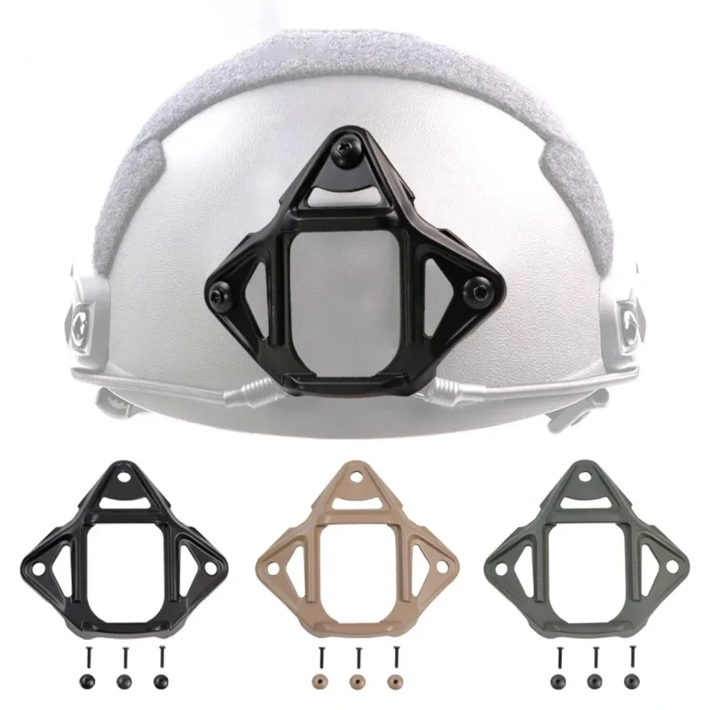 BOOIU VAS Shroud NVG Base de montaje casco táctico rápido CNC aleación de aluminio L4G24 soporte Base deportes OPS-Core casco Accesorios