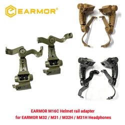 Soporte oscilante EARMOR M16C para casco Ops-Core ARC