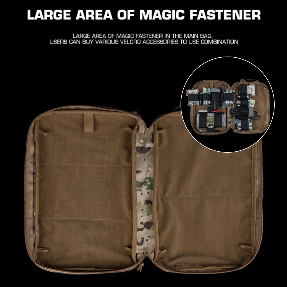 Mochila táctica DELTA estilo SS, bolsa médica compacta asalto - imagen 3