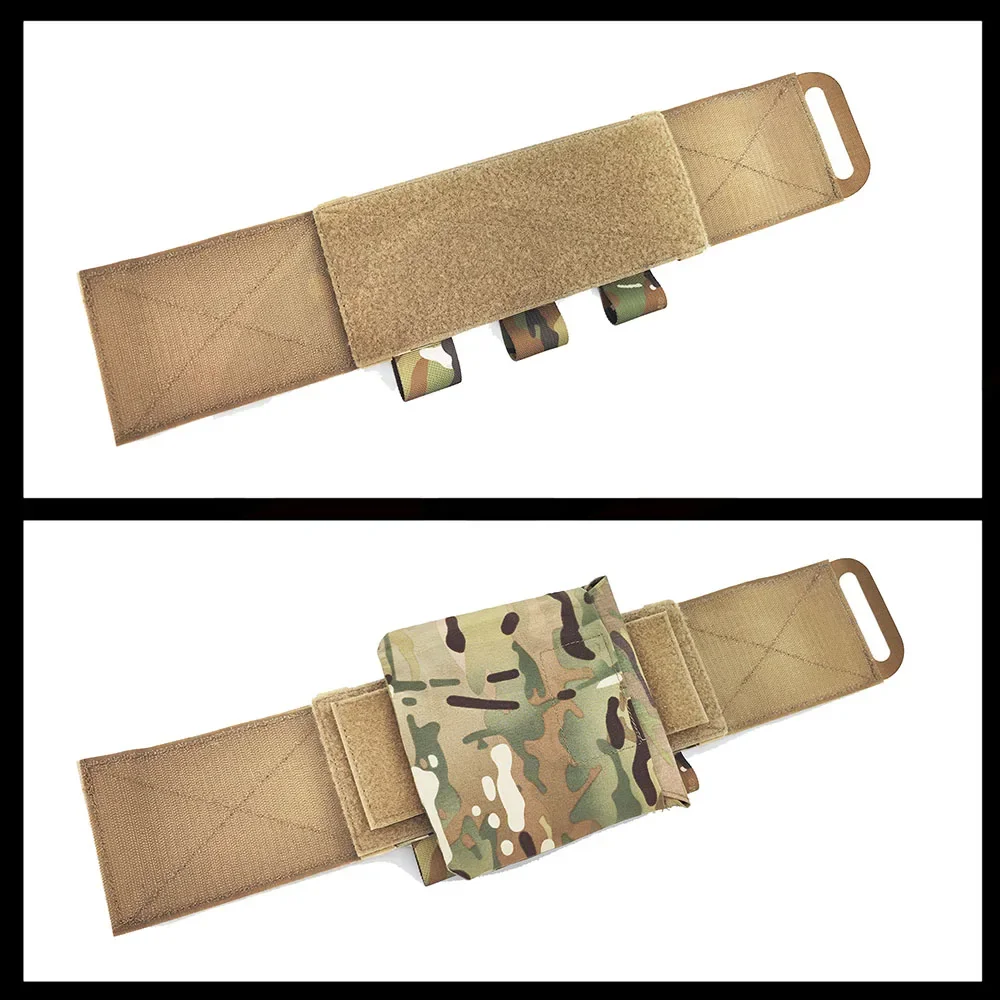 Versión simplificada QRSCEC chaleco estratégico Panel lateral especial bolsa adaptador placa de expansión - imagen 5