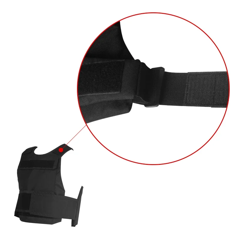 Chalecos de ciclismo a prueba de balas, chalecos Aisorft, portador de placa, chaleco táctico militar de caza, chalecos de peso para correr, aparejo de pecho - imagen 5