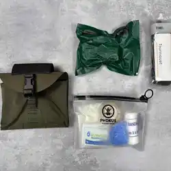 Bolsa individual de primeros auxilios y supervivencia IFAS - Botiquín de emergencia al aire libre