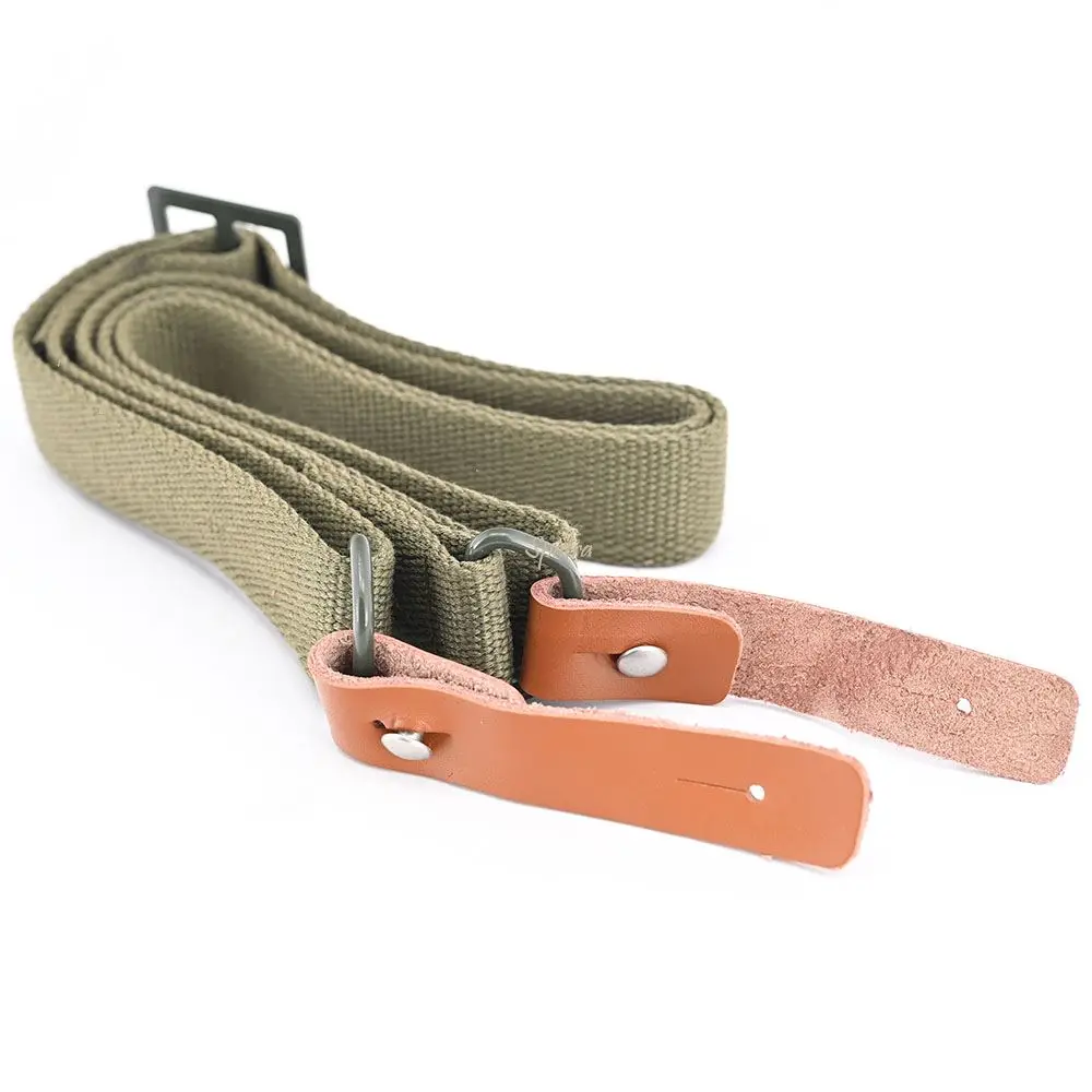 Eslinga de cuero ajustable Sparta con giratorios de separación rápida para rifles de caza Airsoft y escopetas - imagen 3