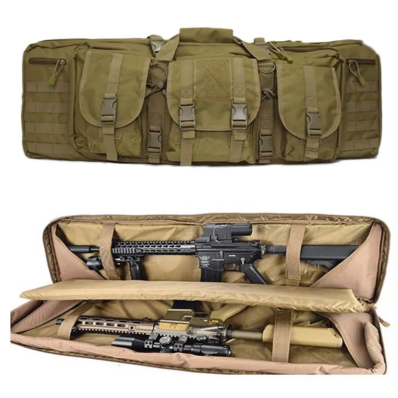 Bolsa táctica para Rifle de 36 pulgadas, bolsa de asalto para Rifle doble, bolsa de transporte para caza y tiro al aire libre - imagen 3