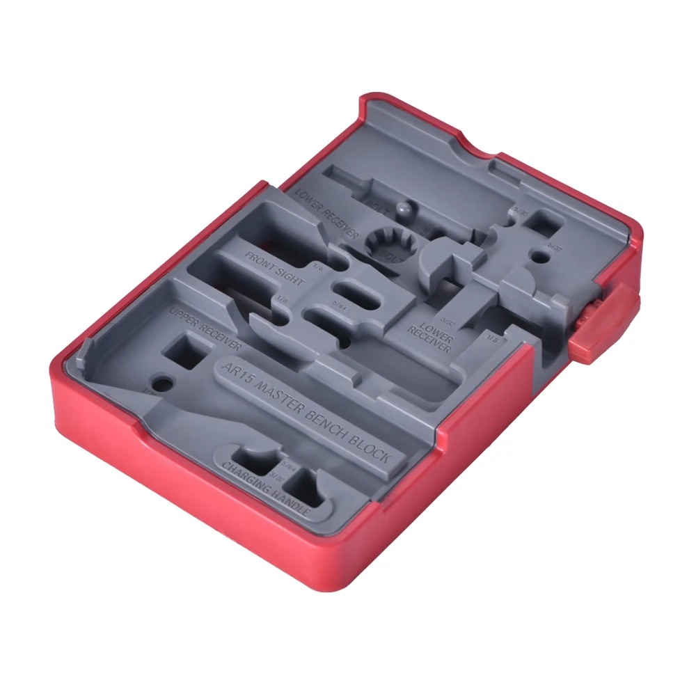 Bloque de banco AR-15 antideslizante ultrarresistente para reparación - imagen 4