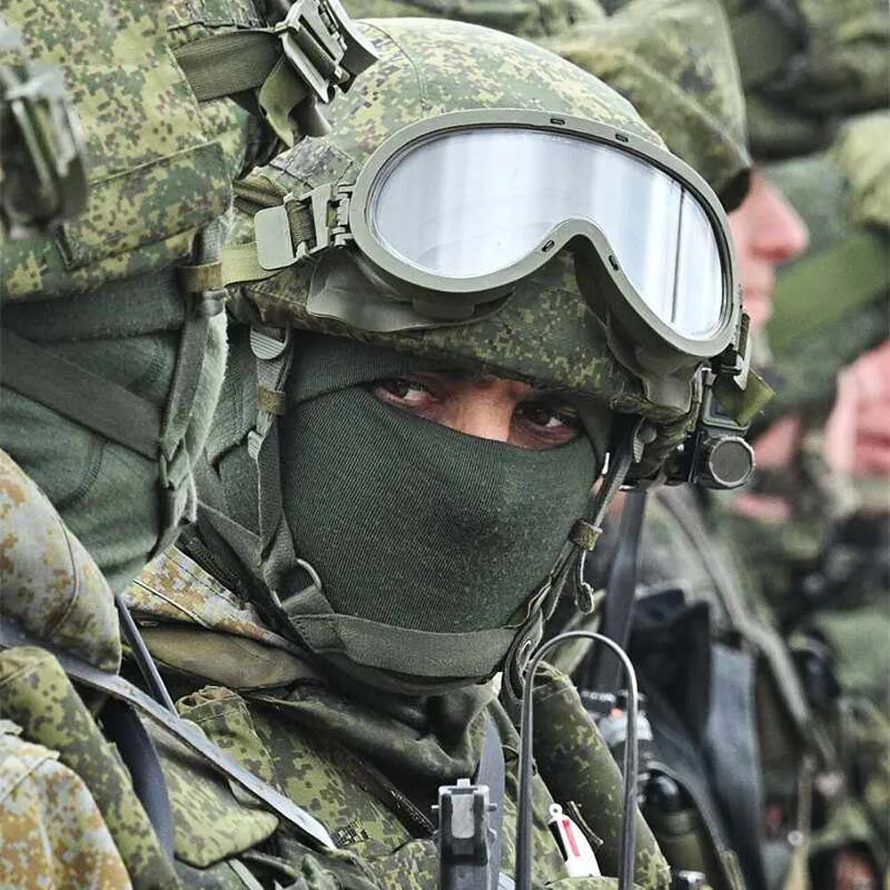 Gafas originales tácticas al aire libre rusas Little Green Man 6B34/6B50 - imagen 4