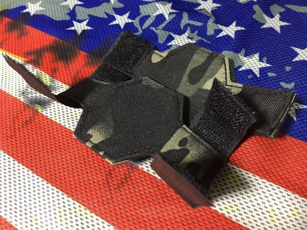 Caja de reloj de camuflaje táctico, funda de nailon con tapa, Protector de cubierta de reloj de pulsera - imagen 5