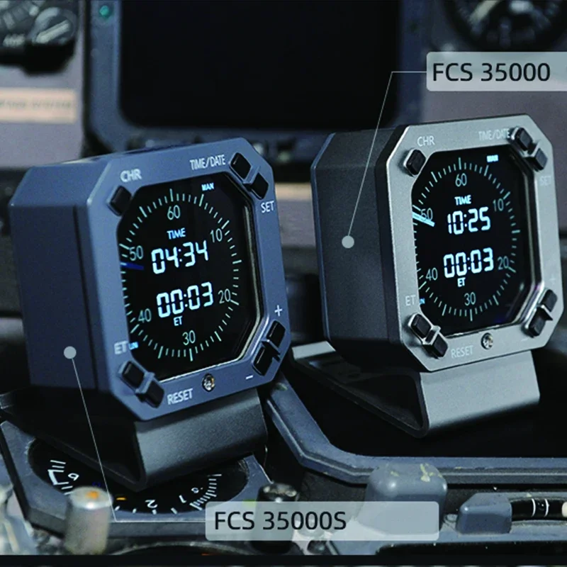 Reloj de aviación aplicable a FCS LAB BOEING 737NG Boeing, instrumento de aviación para herramientas EDC al aire libre, novedad de 2022 - imagen 2