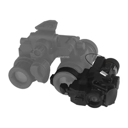 Modelo simulado de fusión térmica de visión nocturna Compatible con NVG PVS14/15/18/31 GPNVG-18 Binocular táctico casco rápido equipo sin función
