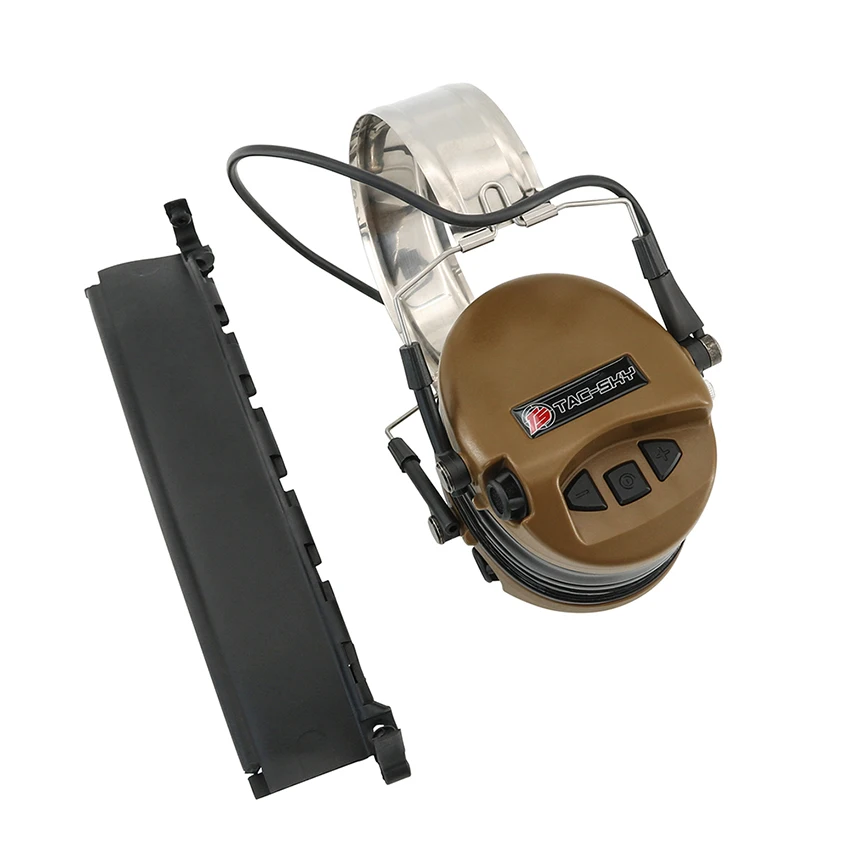 SORDN-auriculares tácticos militares Airsoft, cascos con reducción de ruido, orejeras electrónicas de caza y riel de arco, soporte para auriculares, novedad de TAC-SKY - imagen 5