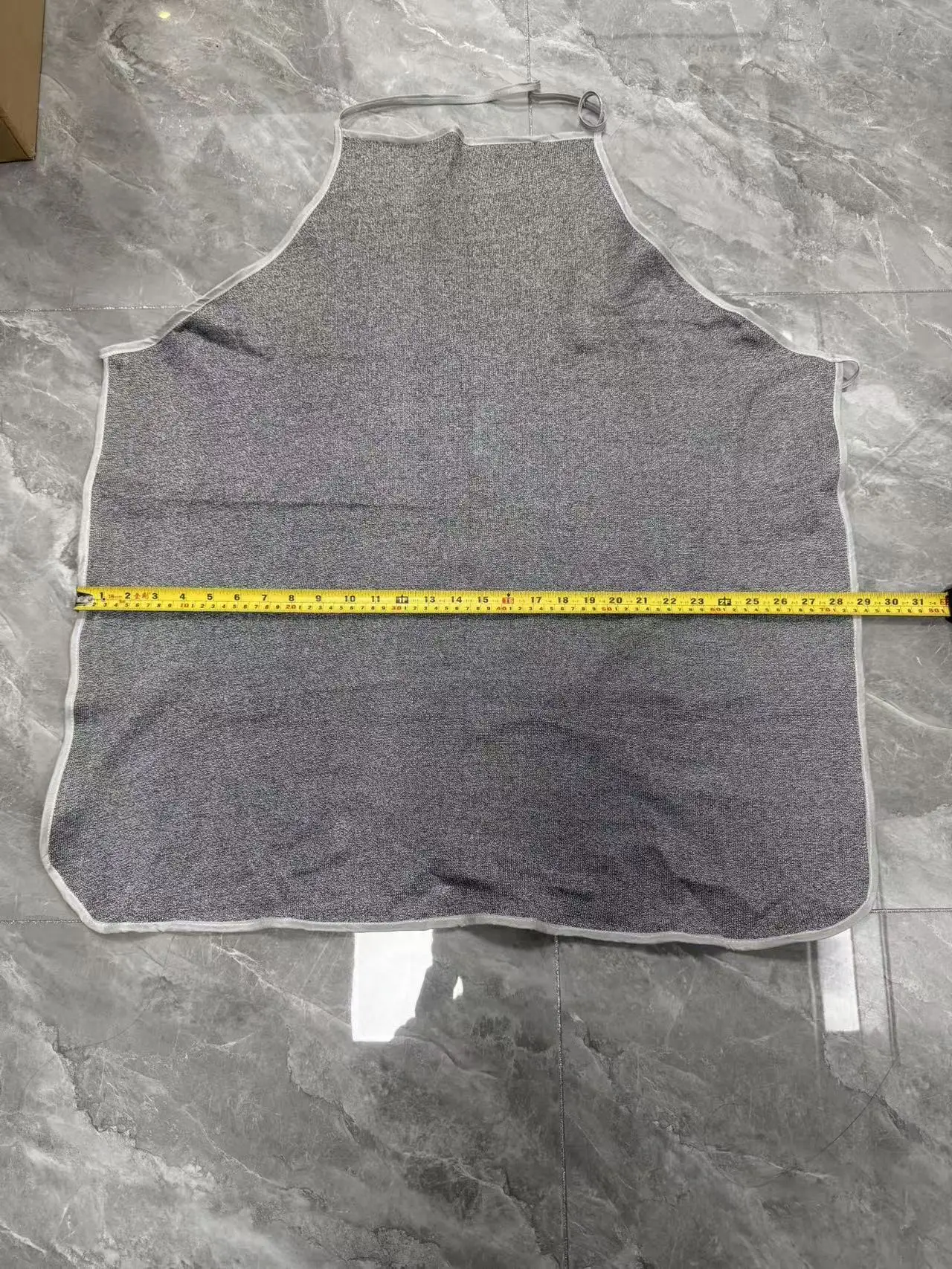 Delantal resistente a cortes EN388 CE nivel 5 HPPE para fábrica de vidrio agrícola, delantal de armadura anticorte de protección Industrial - imagen 4