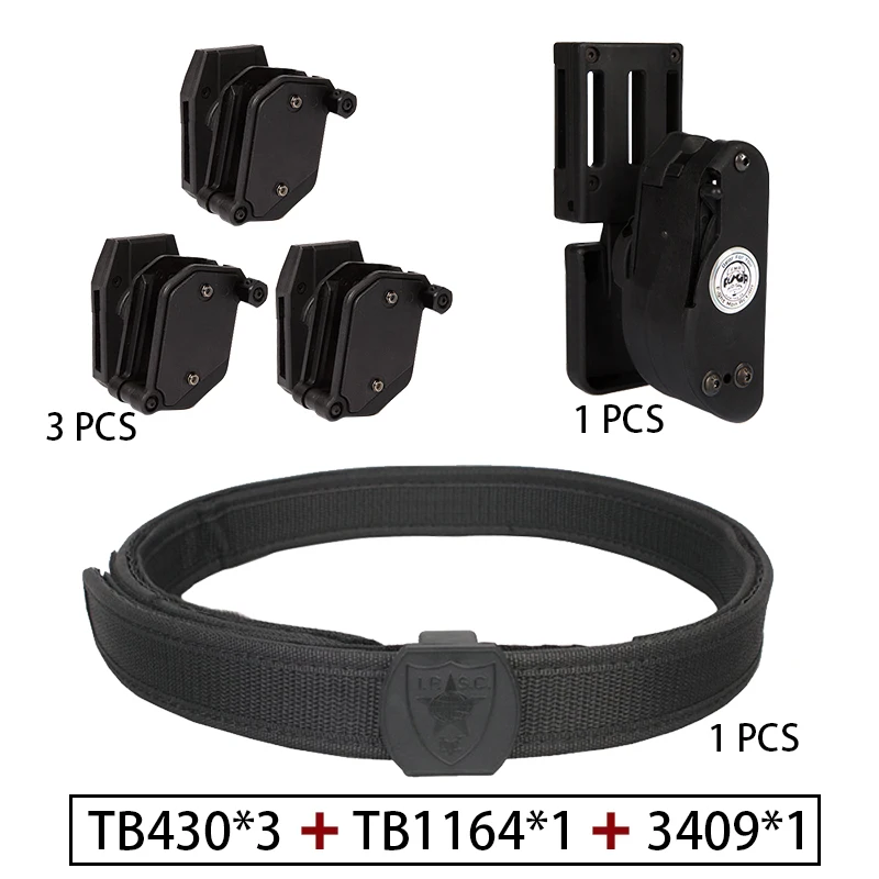 FMATactical-Cinturón IPSC Airsoft, combinación perfecta con funda, juego de bolsa para revistas de velocidad, cinturón de tiro de competición, funda para pistola Mag - imagen 2