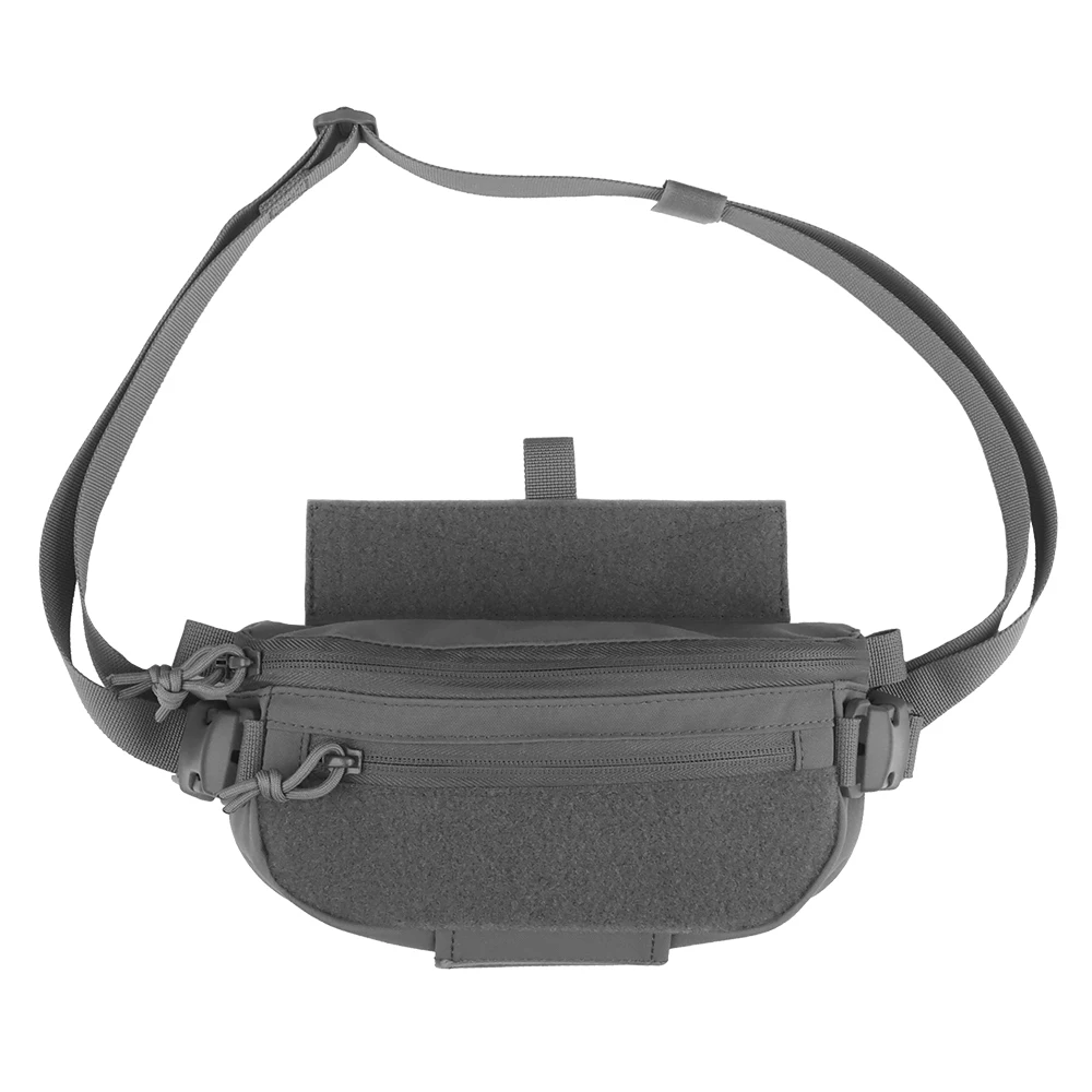 drop pouch grey