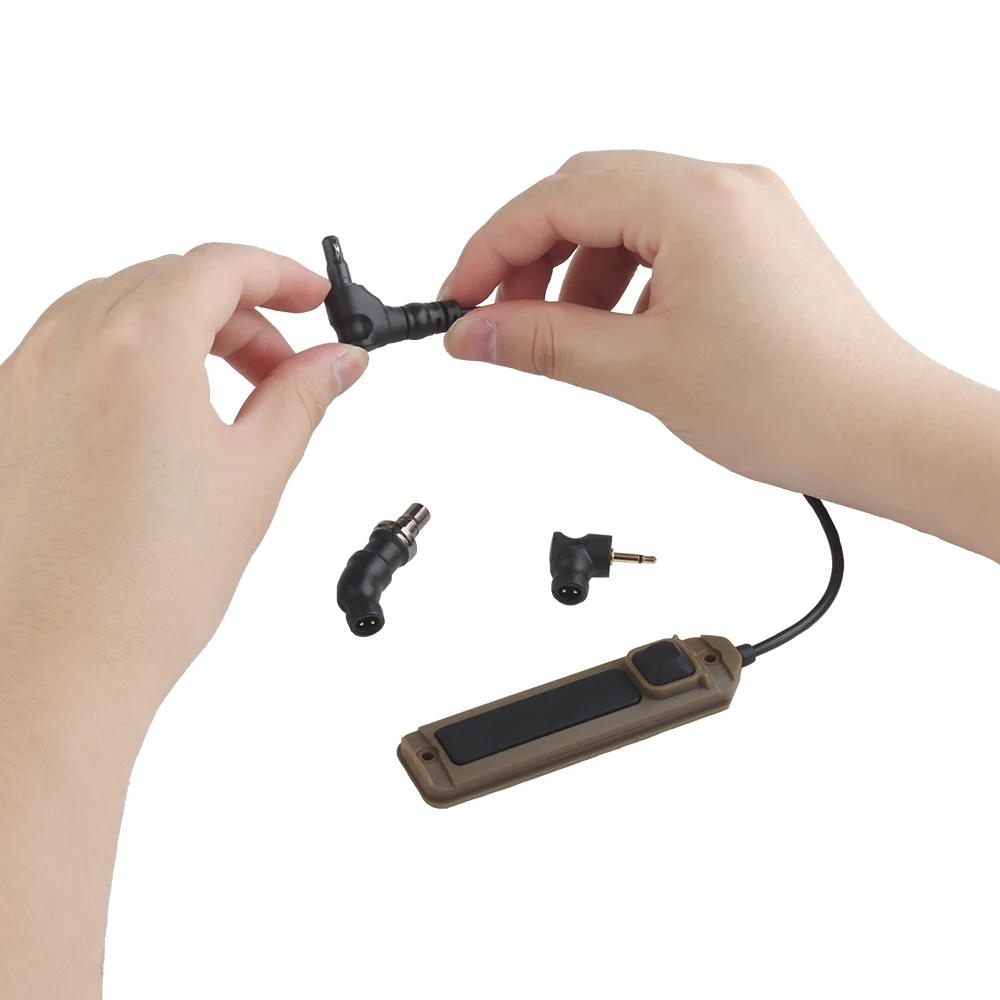 SF M300 M600 X400 luz PEQ interruptor de cinta de alambre de doble función SF 2,5mm enchufe láser de grúa con montaje de Clip de retención Picatinny - imagen 5