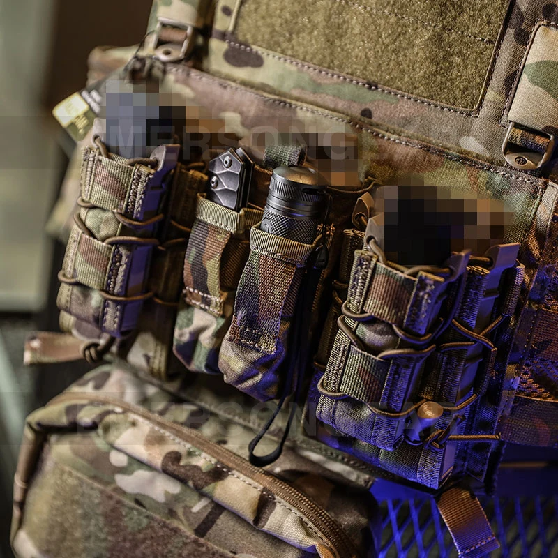 Emersongear-Panel de ataque táctico para chaleco táctico 419 420, portador de placa 5,56, Panel de bolsa para pistola, caza EM9335 11,11, ventas - imagen 2