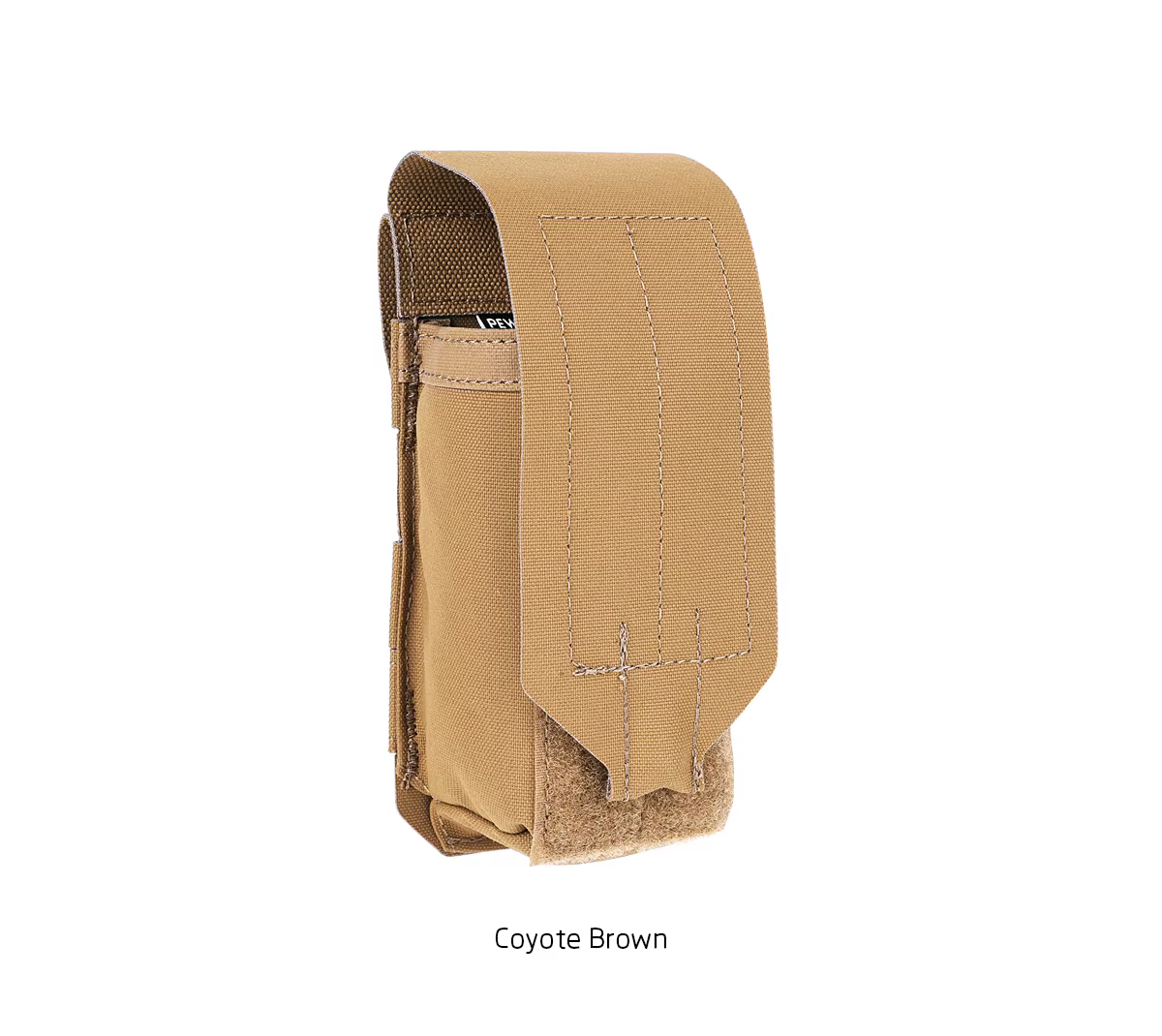 Bolsa acoplada a un chaleco táctico con sistema MOLLE