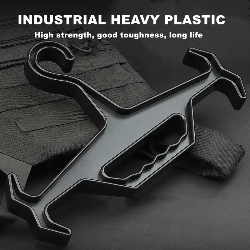 Percha táctica de camuflaje de alta resistencia, accesorio antideslizante para abrigo, chaleco, equipo Airsoft, caza, Paintball al aire libre - imagen 5