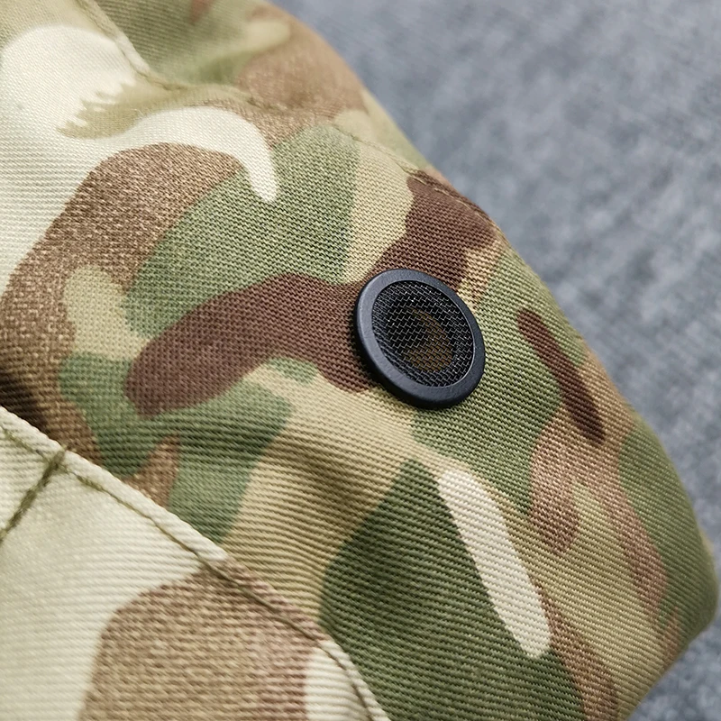 Sombrero de pesca de camuflaje británico MTP, visera solar con cortina trasera - imagen 3