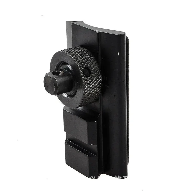 Adaptador de bípode, eslinga de montaje, perno giratorio, accesorios para pistola y Rifle de caza - imagen 5