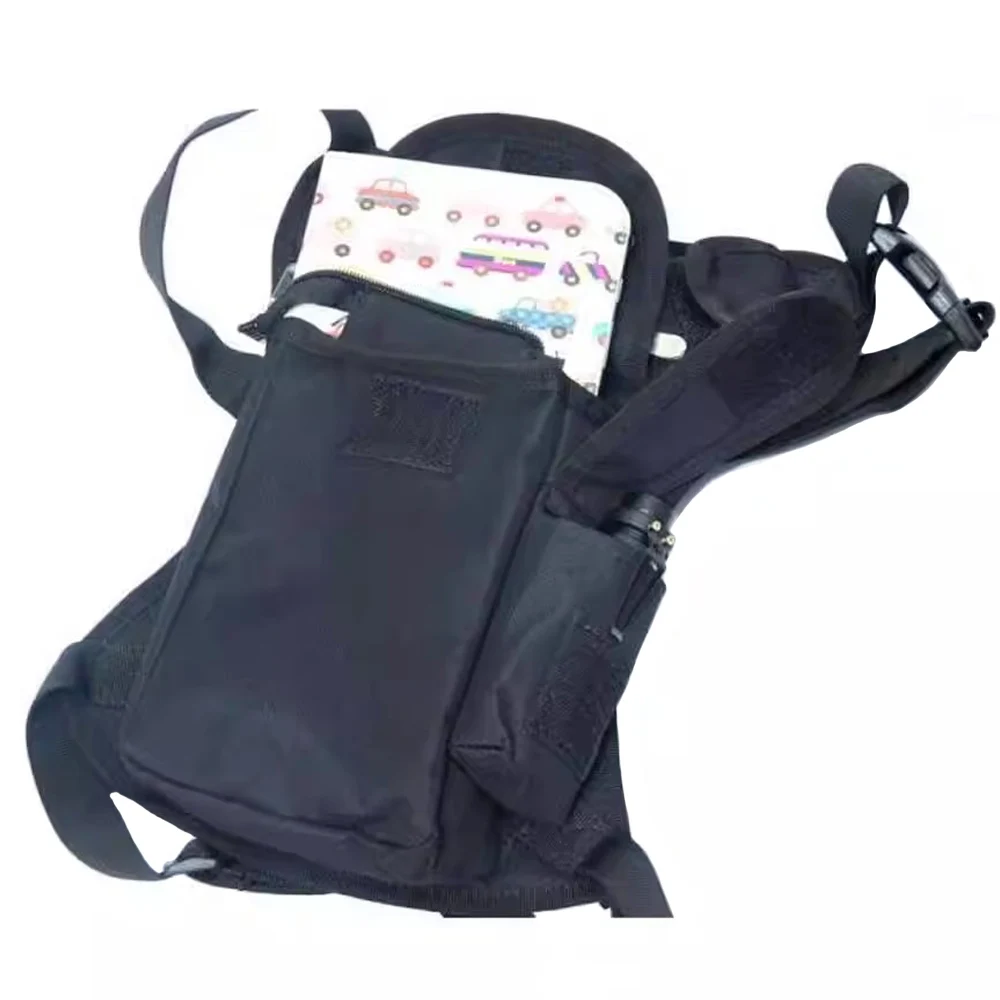 Riñonera táctica multifuncional para piernas y cintura al aire libre, riñonera deportiva con cremallera ajustable para ciclismo al aire libre, senderismo, deportes unisex - imagen 3