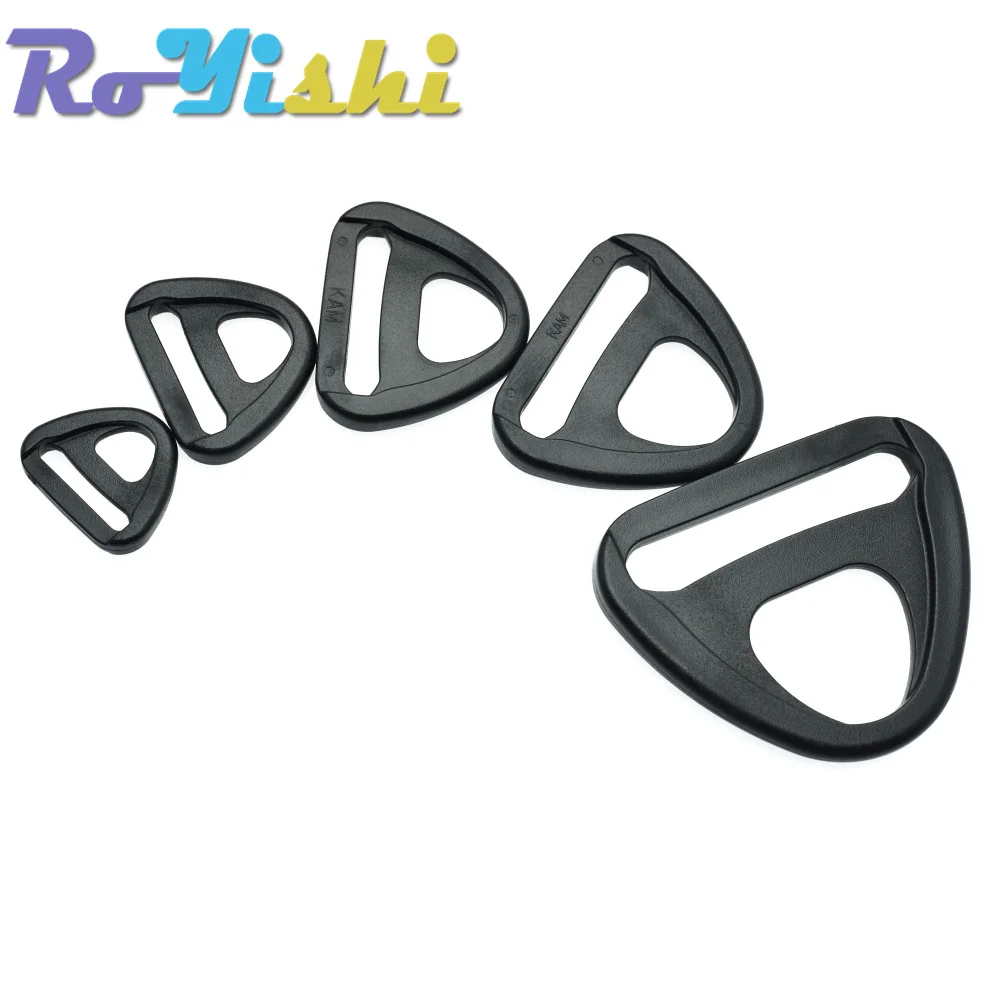 Ajustador de plástico con barra, Clip giratorio, anillo en D, hebilla de inserción, correas para mochila - imagen 5