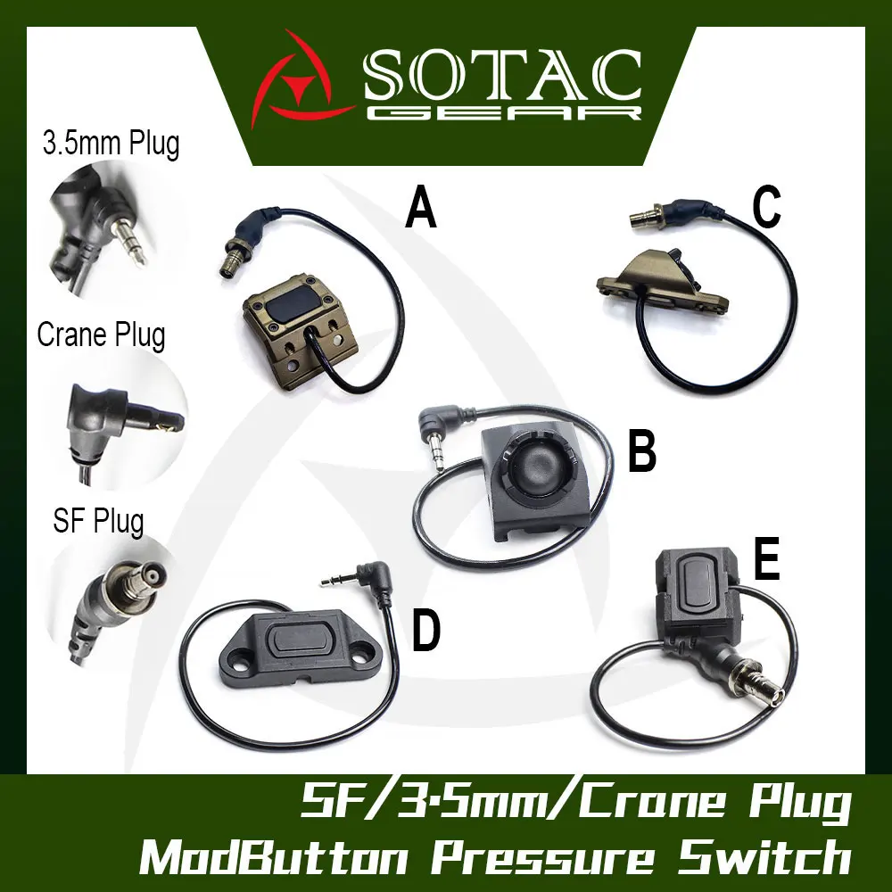 SOTAC-GEAR Interruptor remoto de presión para linterna táctica - imagen 2