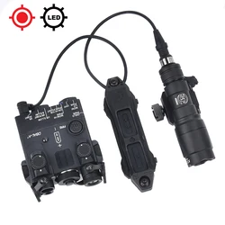 Linterna láser táctica WADSN DBAL A2 RGB para airsoft y caza