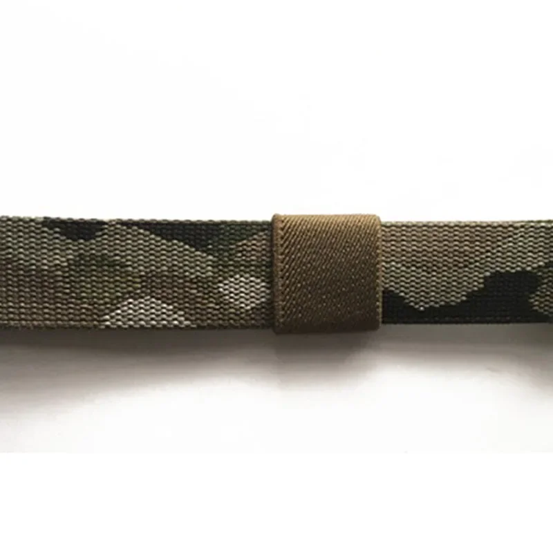 Cinta de lazo de correas tácticas, hebilla fija elástica, anillo de cinturón elástico, 25mm, 38mm, 5 unids/lote - imagen 5