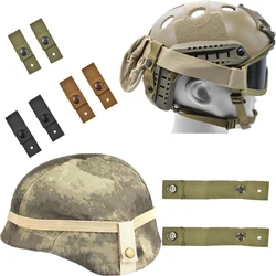 Correas gafas tácticas para casco MICH/ACH con hebilla a presión