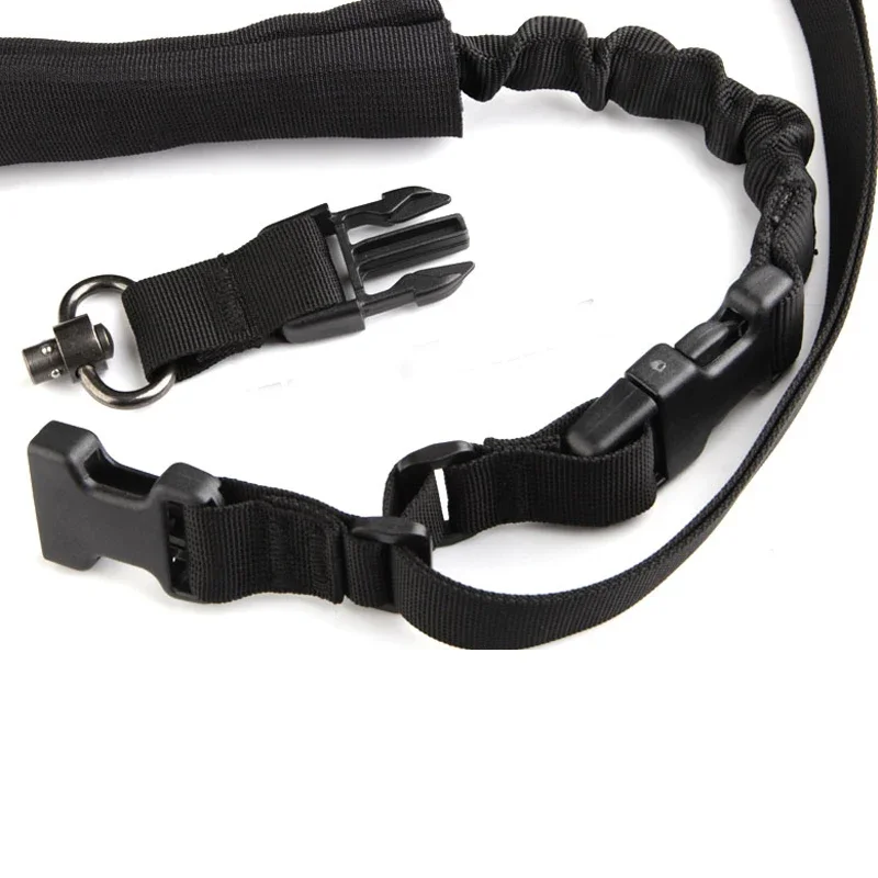 Emersongear-eslinga para pistola, Rifle elástico de un solo punto, caza, multifunción, ajustable, táctico, correa de tiro de un punto - imagen 5