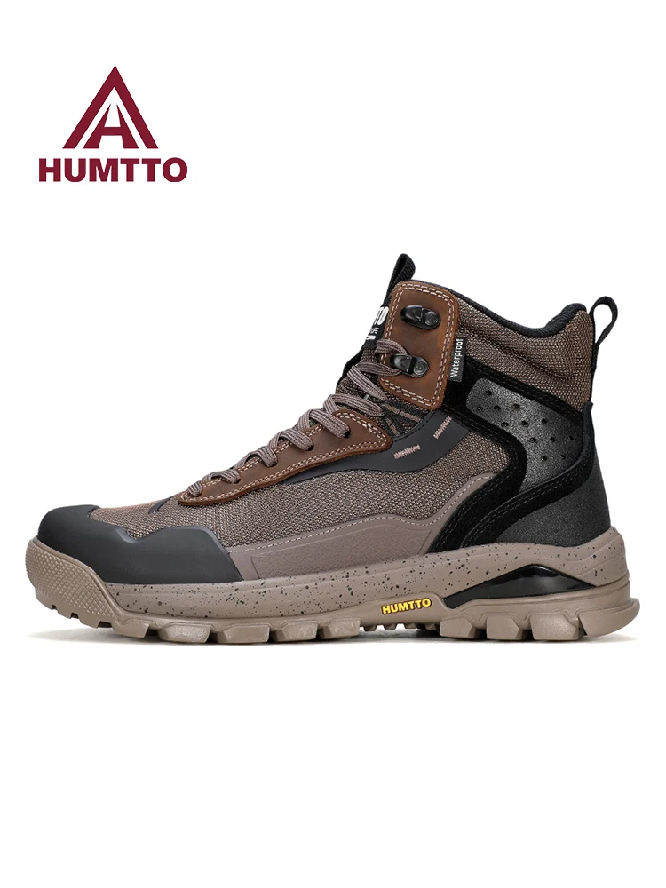 Zapatos de senderismo HUMTTO para hombre, zapatos de escalada para deportes al aire libre de invierno, botas de viaje al tobillo, botas de caza, zapatillas de Trekking cálidas para exteriores - imagen 5