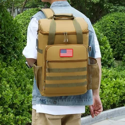 Mochila táctica MOLLE grande para senderismo y ciclismo