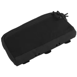 Bolsa táctica Molle con cremallera horizontal y elástica interna