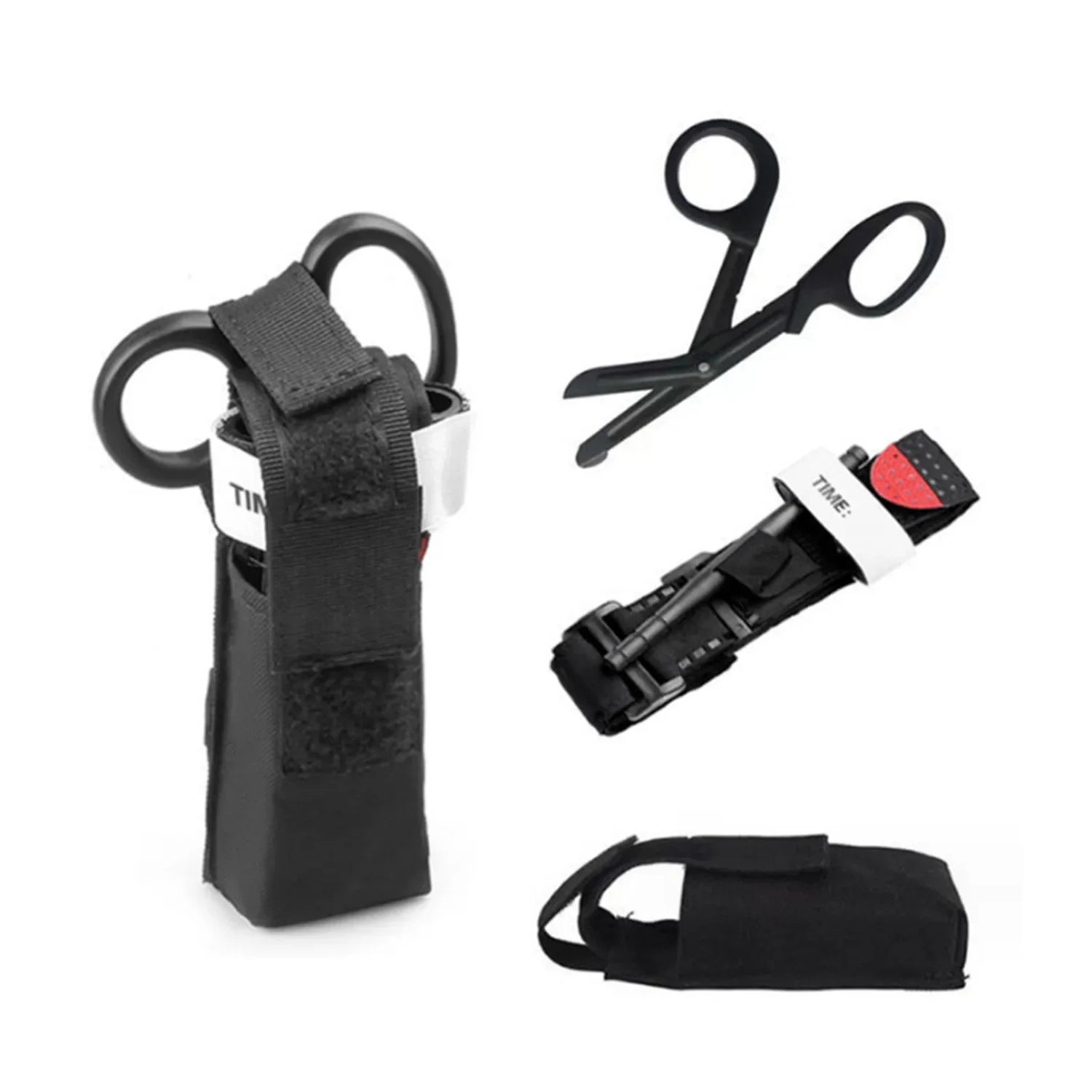 Botiquín de primeros auxilios para gatos, bolsa Molle, cinturón, torniquete rápido, cizalla, bolsa médica, accesorios de equipo multifunción