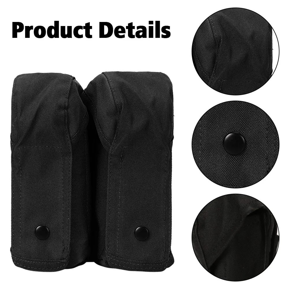 Bolsa táctica para revistas, bolsa doble Molle Mag para AK AR M4 Mag, funda, cinturón, riñonera, chaleco, bolsas para caza, accesorio Airsoft - imagen 2