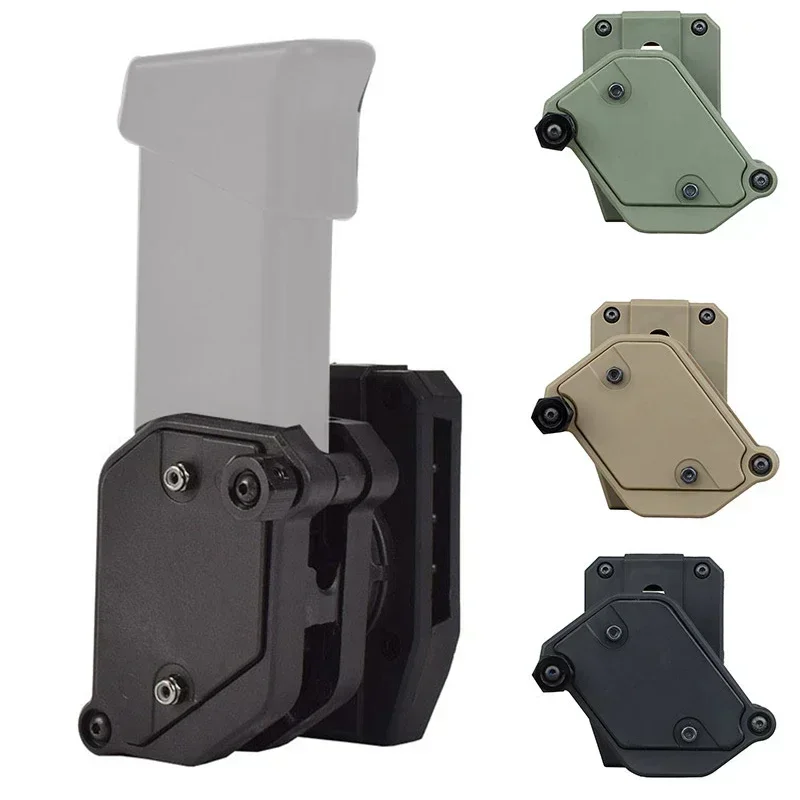 Bolsa táctica IPSC multiángulo para cargador de velocidad, ajuste de tiro, pistola Airsoft, funda Mag, Clip para cinturón para Glock 17/HI-CAPA/PX4 - imagen 4