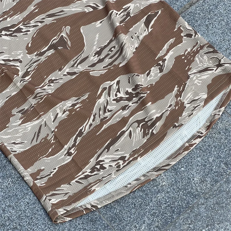 VS Camiseta táctica manga larga punto de tigre cuello V transpirable - imagen 5