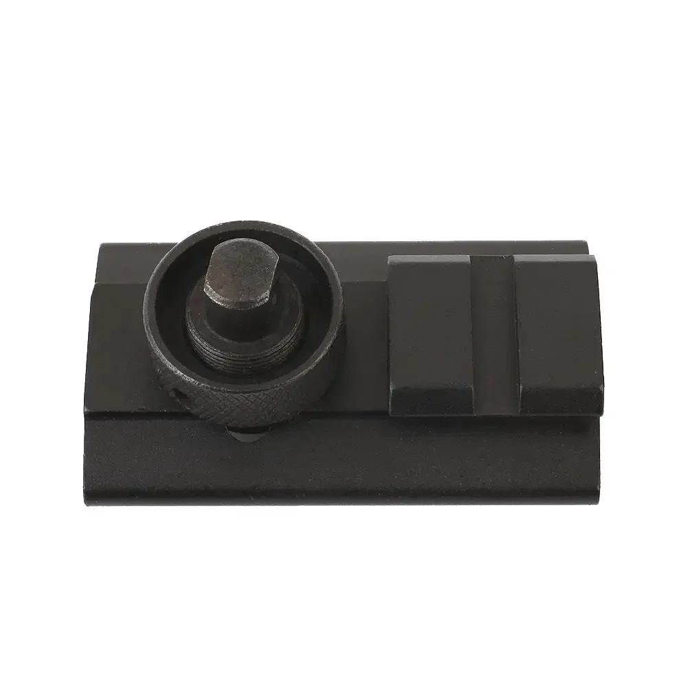 Rifle táctico Airsoft caza rifle bipod Picatinny Rail adaptador de montaje de bípode adaptador de bípode de 20mm - imagen 3