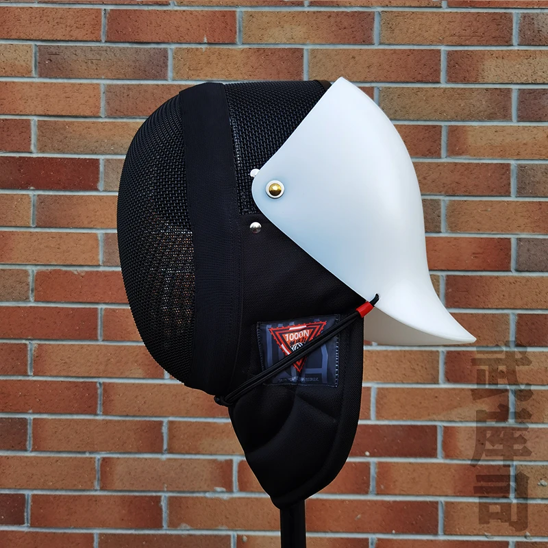 Máscara táctica, almohadilla cerebral, equipo de protección HEMA profesional de grado espada de acero, carcasa dura reforzada en la parte posterior de la cabeza - imagen 2