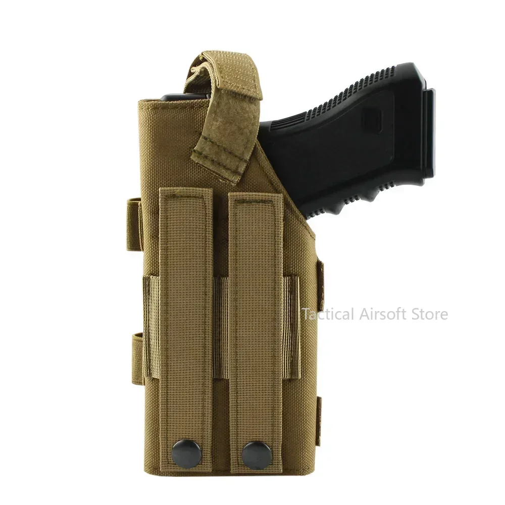 Funda para pierna caída táctica de caza Universal para pistola Molle, funda para pistola de muslo GK 1911 17 92 96, bolsa para escopeta Airsoft para disparar - imagen 4