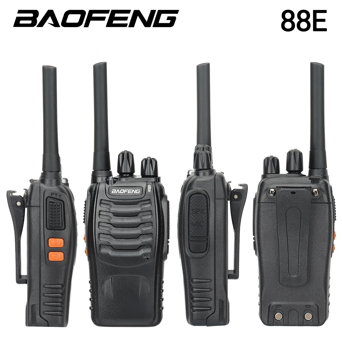 BAOFENG BF-88E walkie talkie PMR 446MHz multicanal caza radioafición - imagen 2