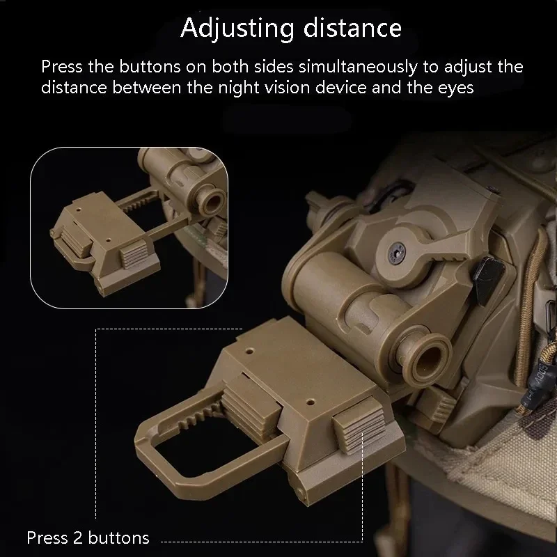 Soporte para casco táctico L4G24 NVG para visión nocturna PVS15, PVS18, GPNVG18 - imagen 5