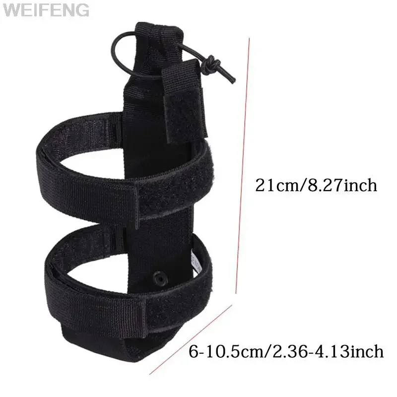 Bolsa táctica Molle para botella de agua, bolsa portátil para viaje, senderismo, botella de agua, soporte para cantimplora, soporte para hervidor, bolsa de hidratación - imagen 2