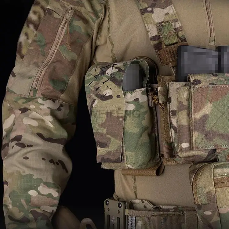 Bolsa táctica estilo SPUD ss, portador de placa de liberación rápida Molle, accesorios militares para Airsoft, chaleco de caza para juegos de guerra - imagen 5