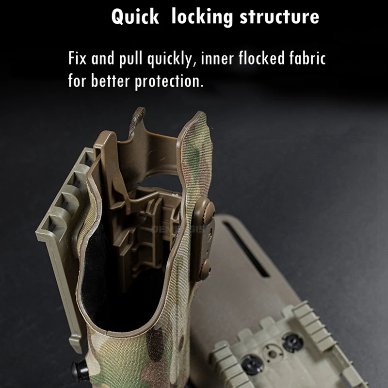 Funda táctica Glock para pistola con sistema caída de caza X300 - imagen 4