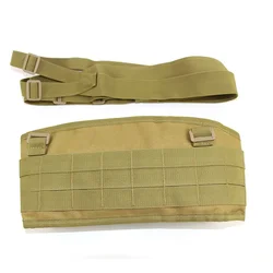 Chaleco tactico MOLLE con cinturon en H para hombre - acolchado suave